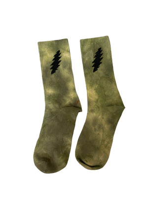 Khaki Crew Socks