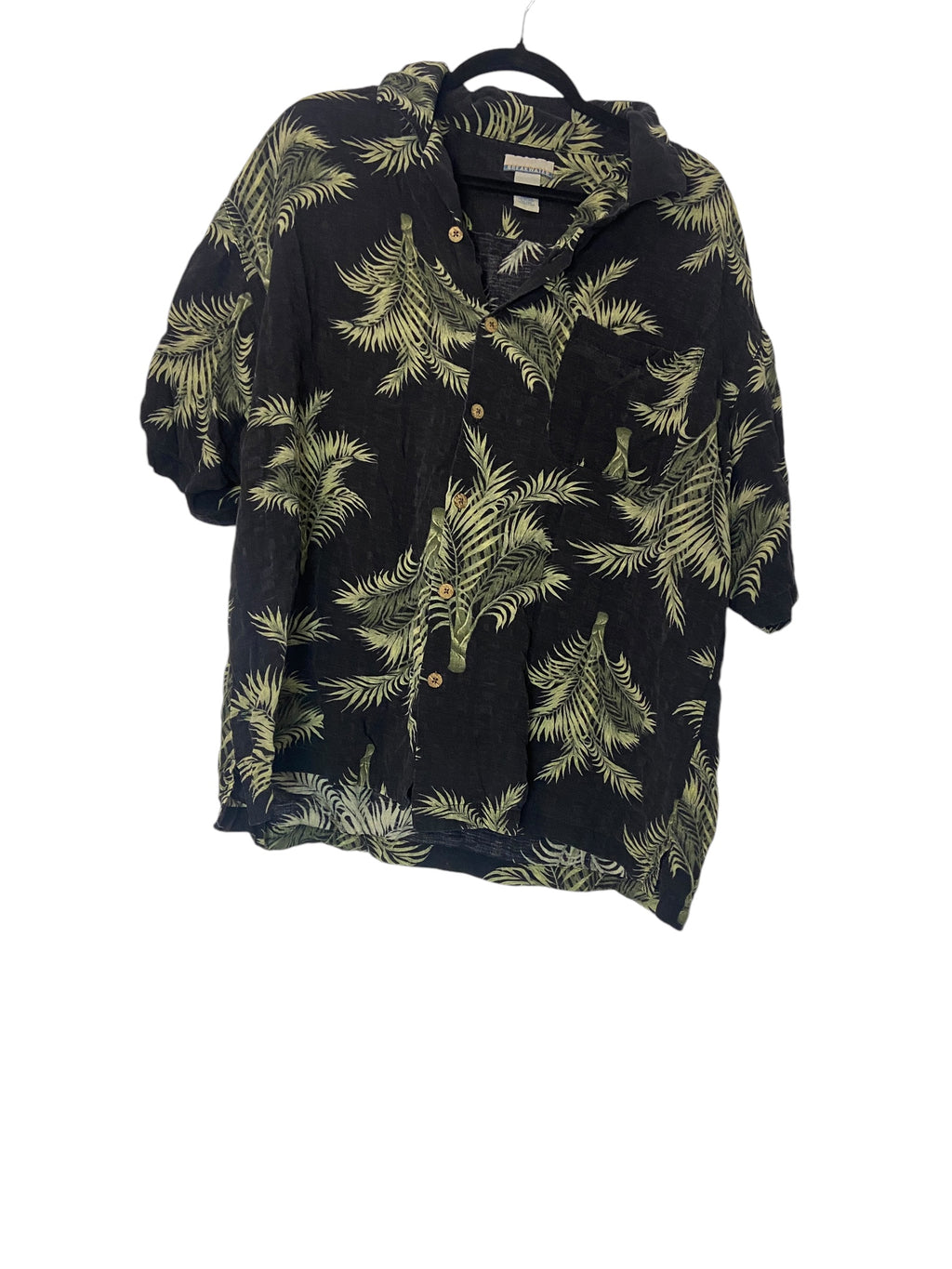 Hawaiian Button Up-Mens 2XL