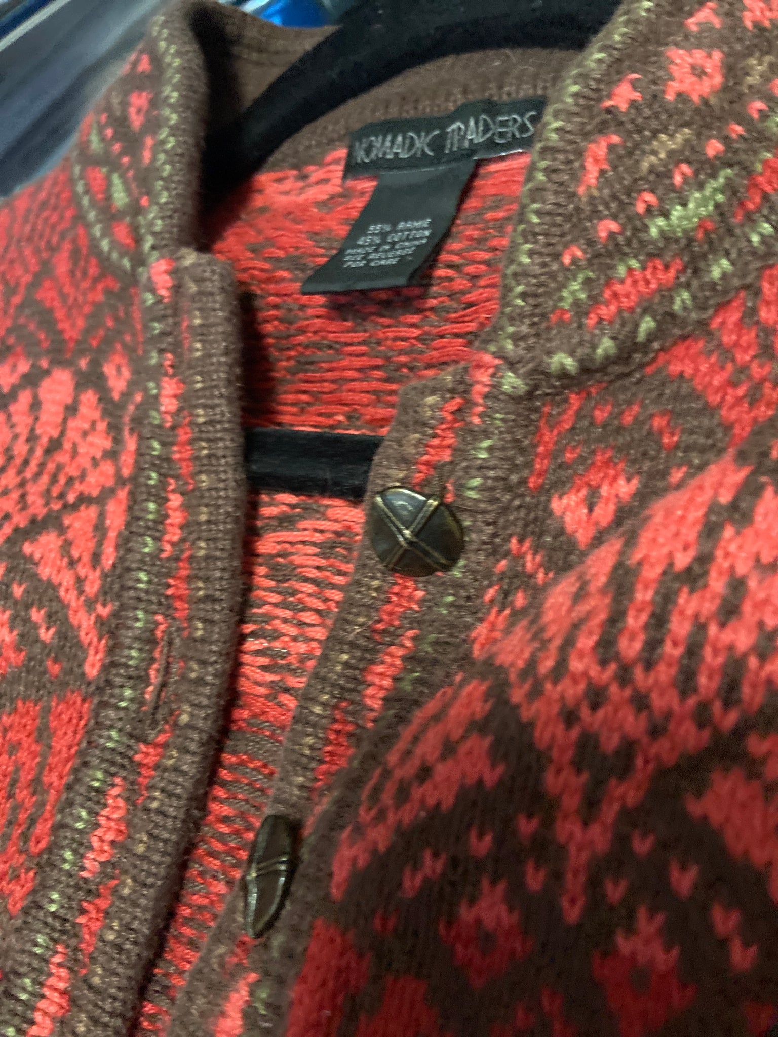 Grateful Sunset Vintage Sweater-Small
