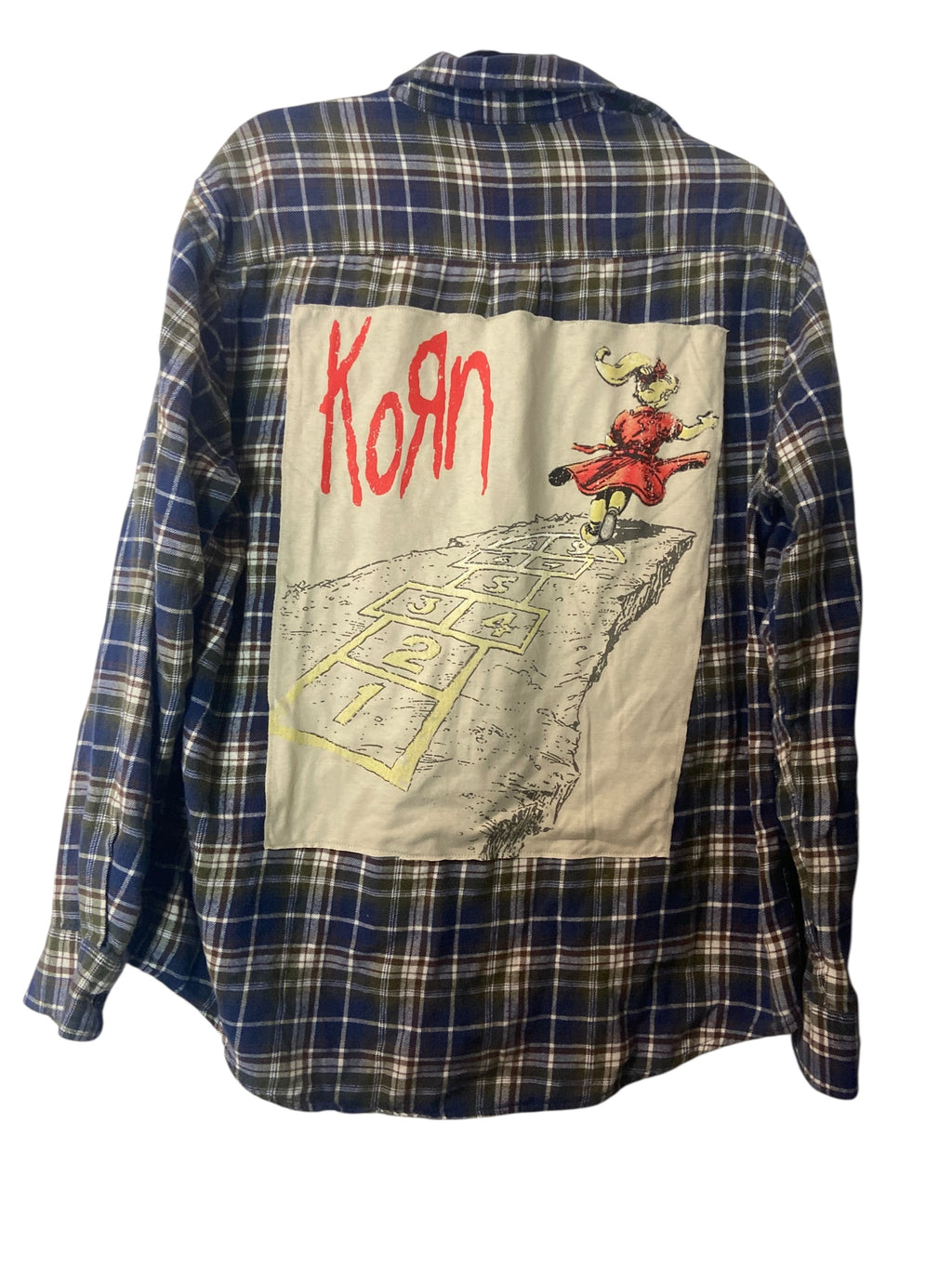 Korn Flannel Mens Large
