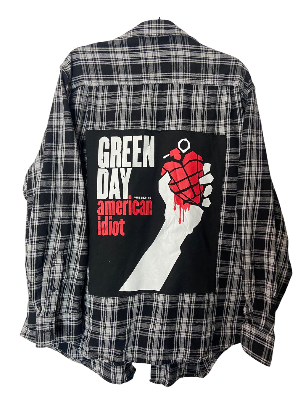 Green Day Flannel- 2Xl