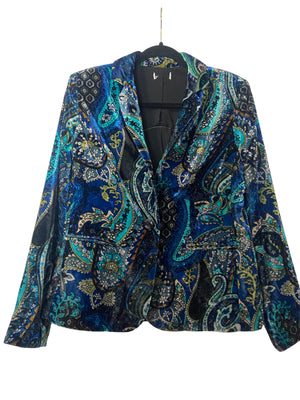 Groovy Velvet Blazer-M/L
