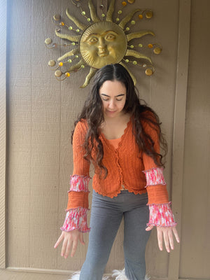 Upcycled Cardigan- Medium