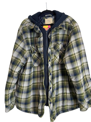 Forever Grateful Lined Hoodie/Flannel-2XL