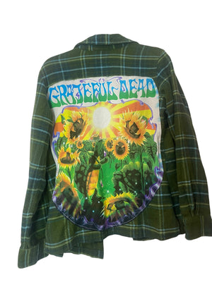 Patagonia Terrapin Sunflower Flannel- Mens Medium