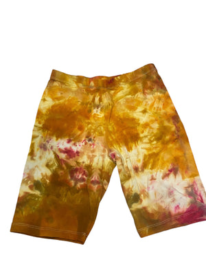 Orange Sunshine Bike Shorts- Medium