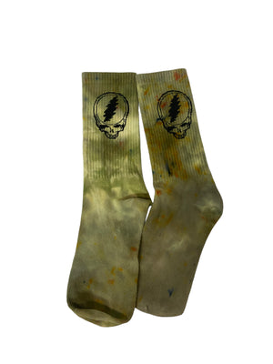 Khaki Crew Socks