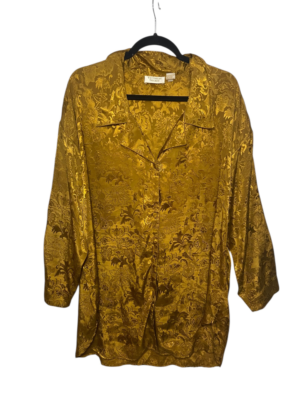 Vintage Gold Label Victorias Secret Pajama Top