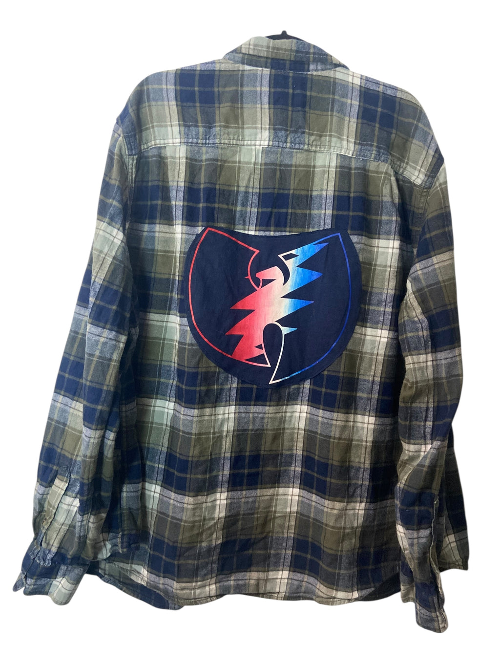 Wu Tang Dead Flannel Mens 3XL