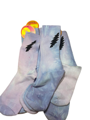 Cloudberry Bolt Crew Socks