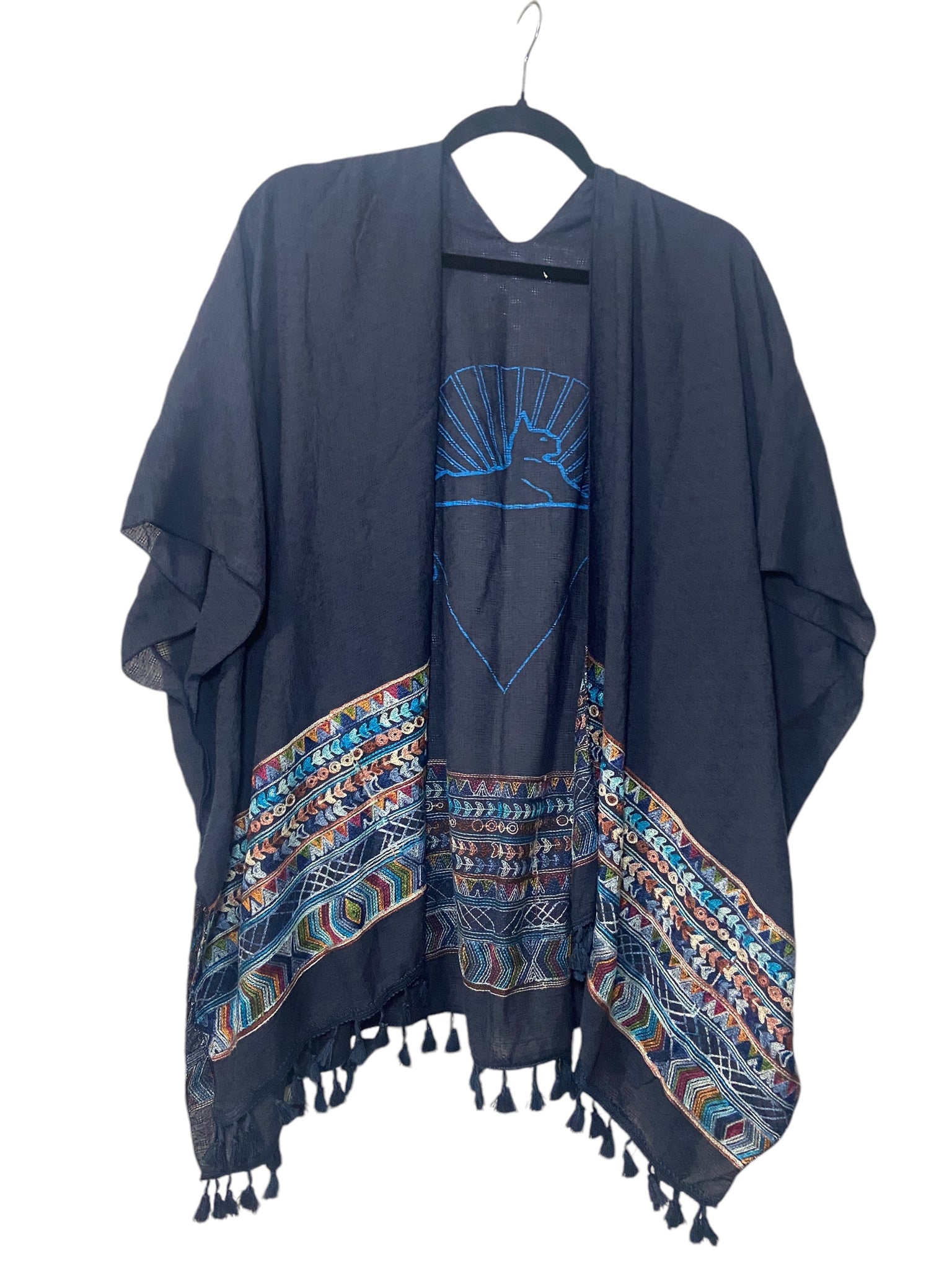 Cats Under The Stars Short Kimono