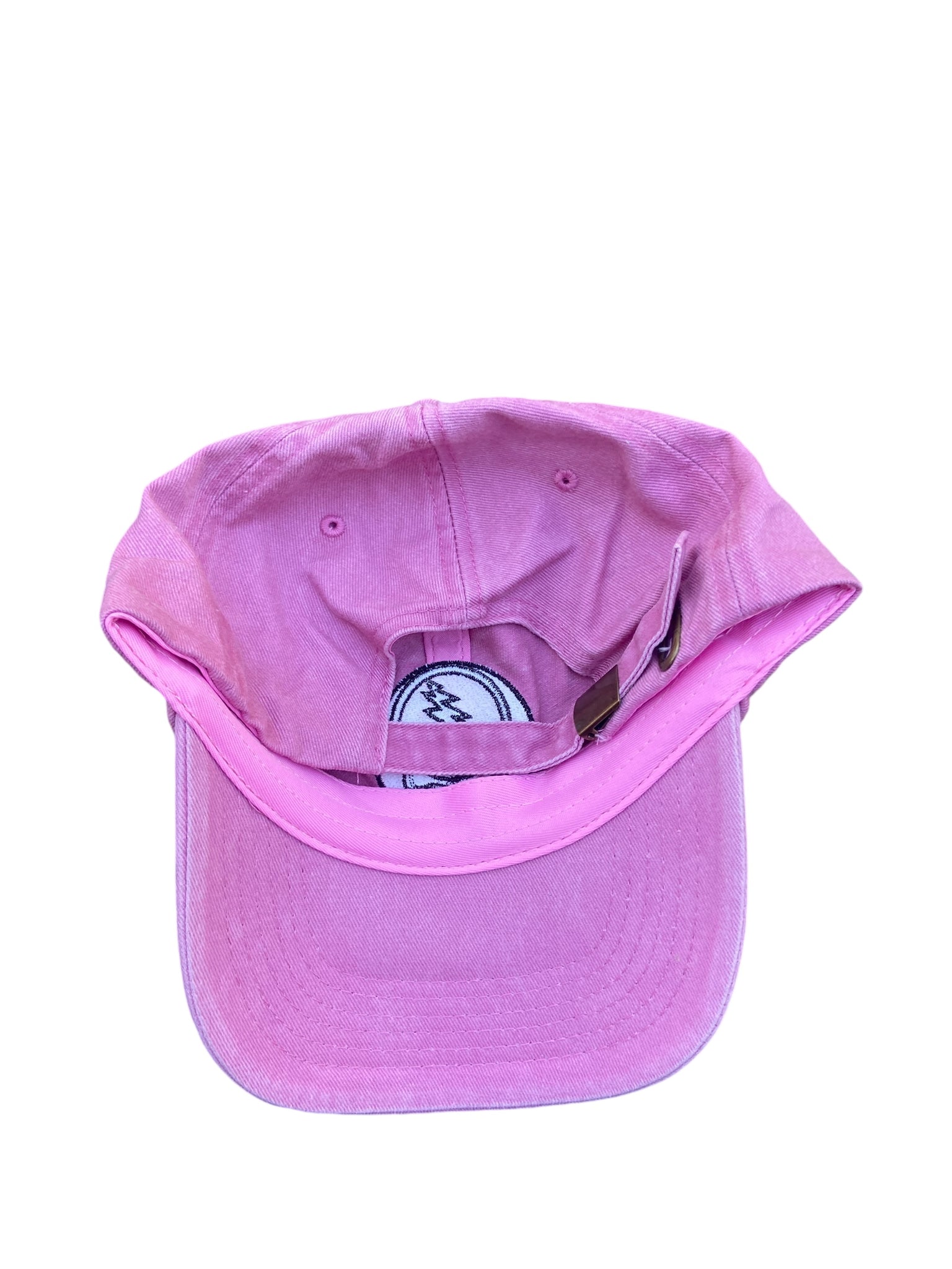 Baby Pink Stealie Dad Hat