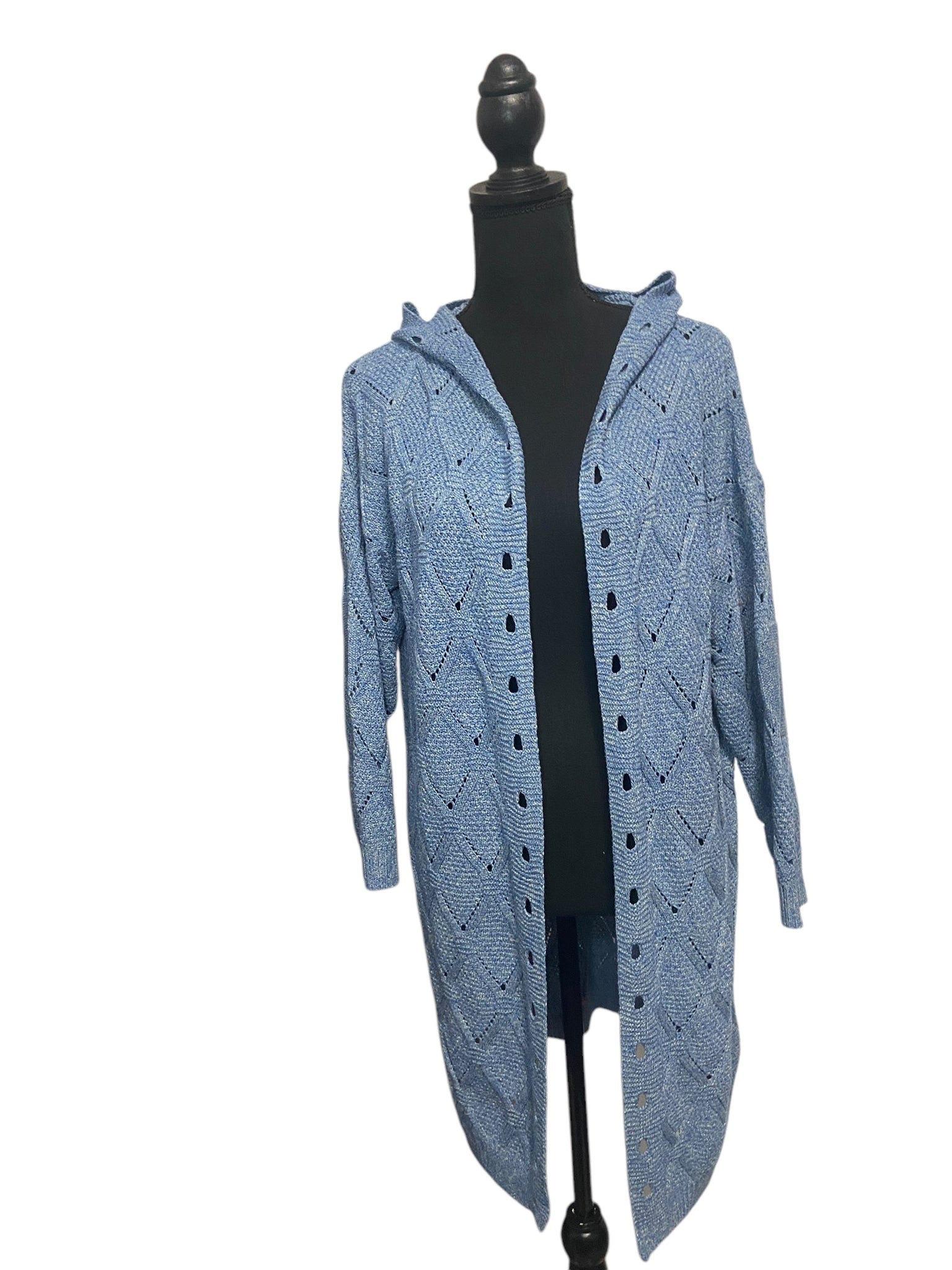 On The Bus Hooded Cardigan- Womens Large