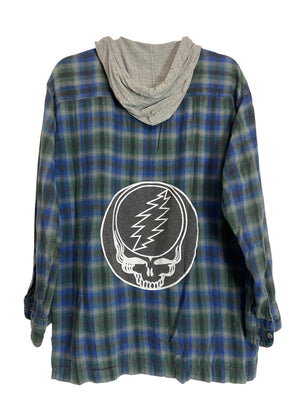 Forever Grateful Flannel- Mens Medium