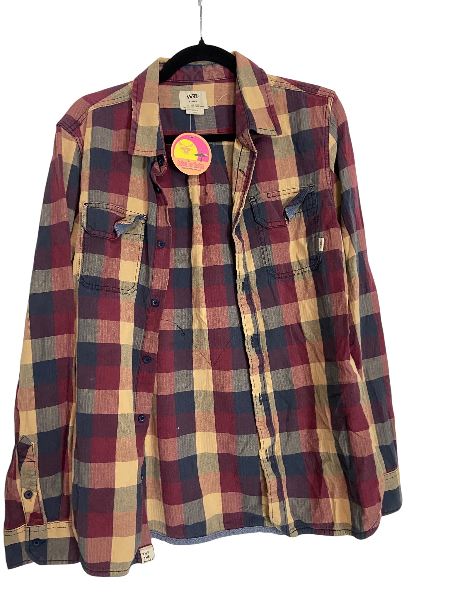 Cats Flannel- Mens Medium