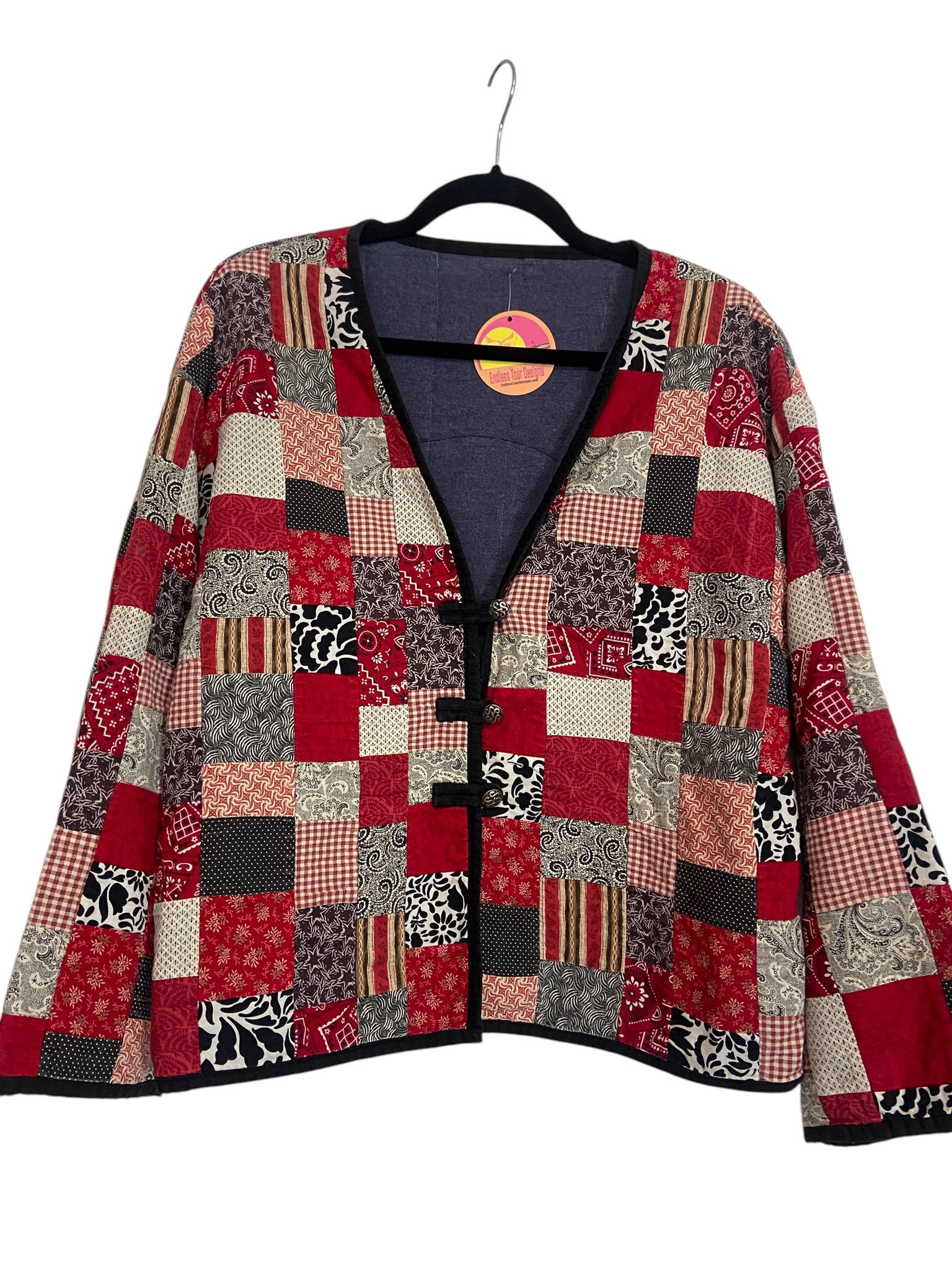 Dead Forever Vintage Quilted Jacket- Womens 2XL
