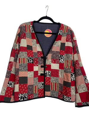 Dead Forever Vintage Quilted Jacket- Womens 2XL