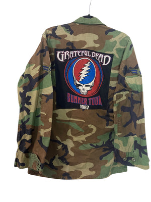 Summer Tour 87 Vintage Camo Jacket- Mens Small