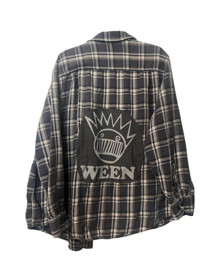 Ween Boognish Pirate Flannel- Mens 2XL