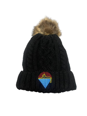 Cats Under The Stars Pom Beanie