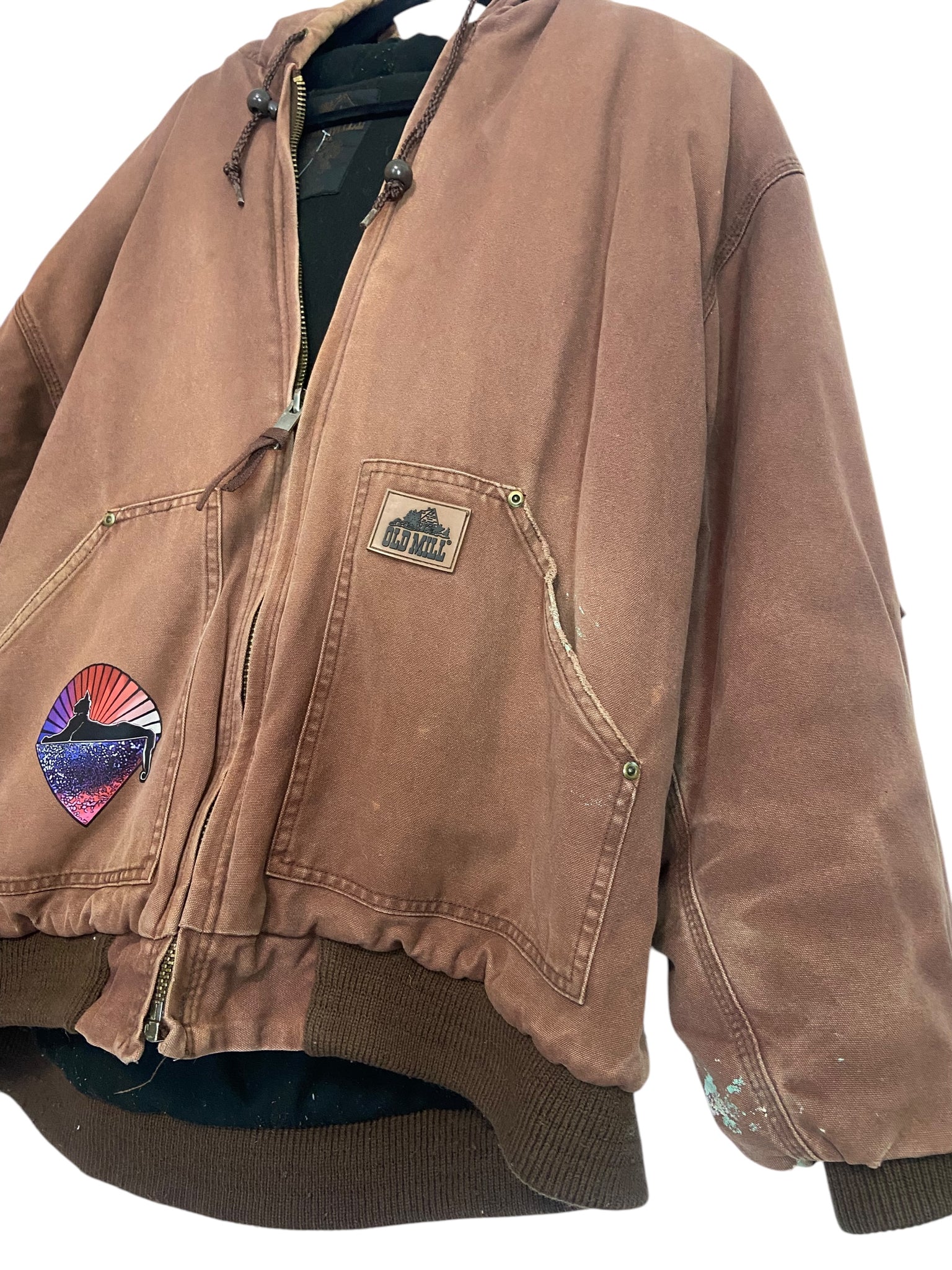 Cats Under The Stars Workwear Jacket- Mens XL