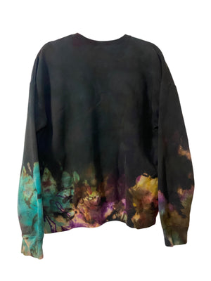 Reverse Dye Crewneck Sweatshirt-XL