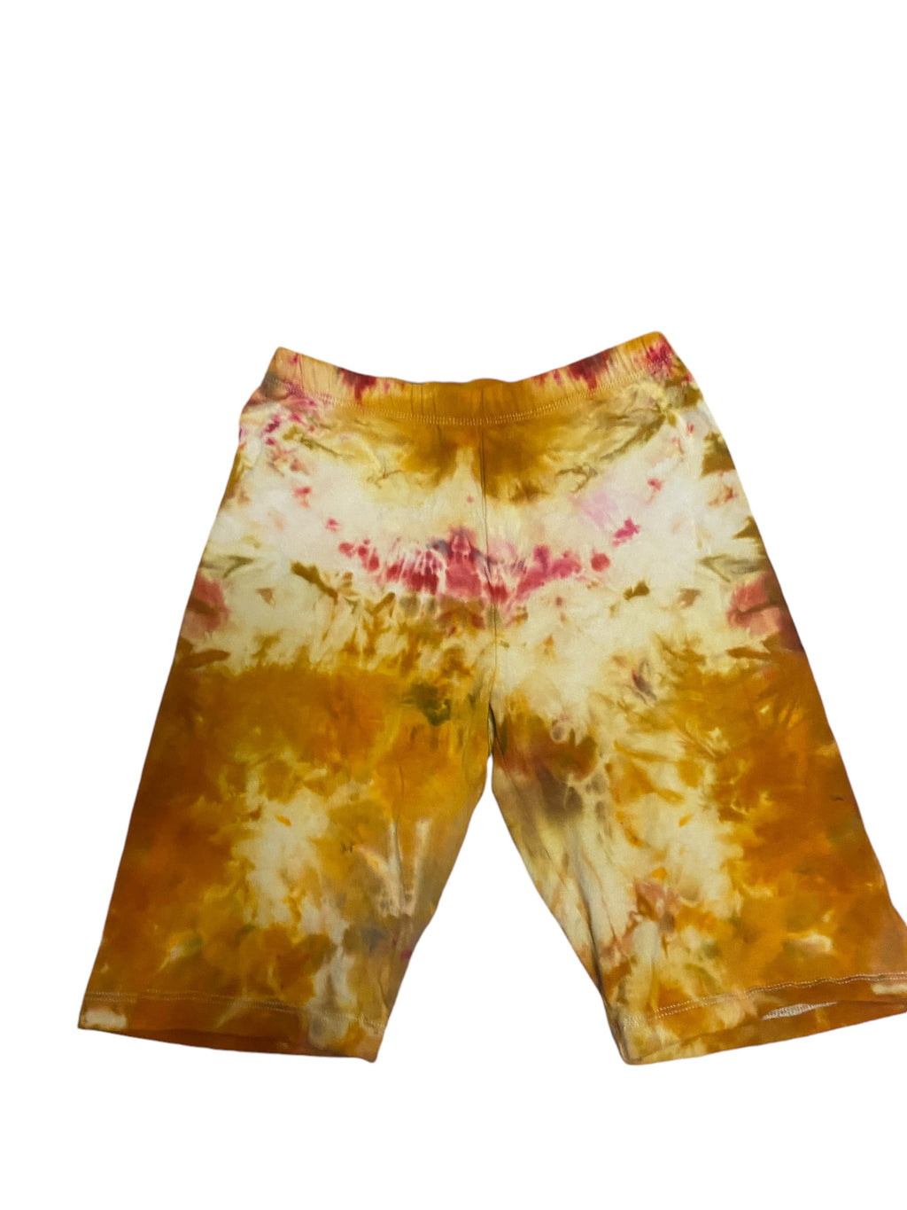 Orange Sunshine Bike Shorts - Small