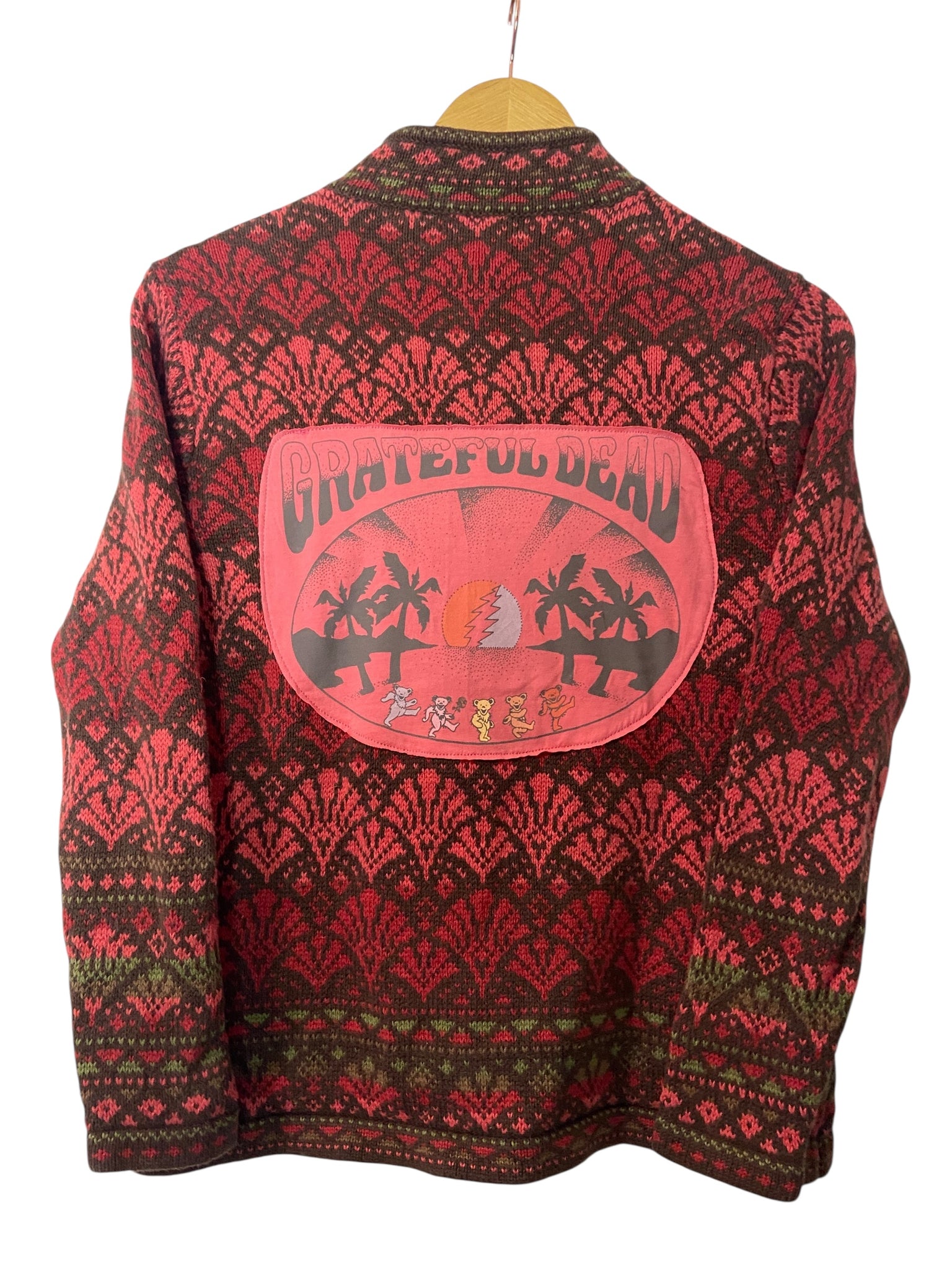 Grateful Sunset Vintage Sweater-Small