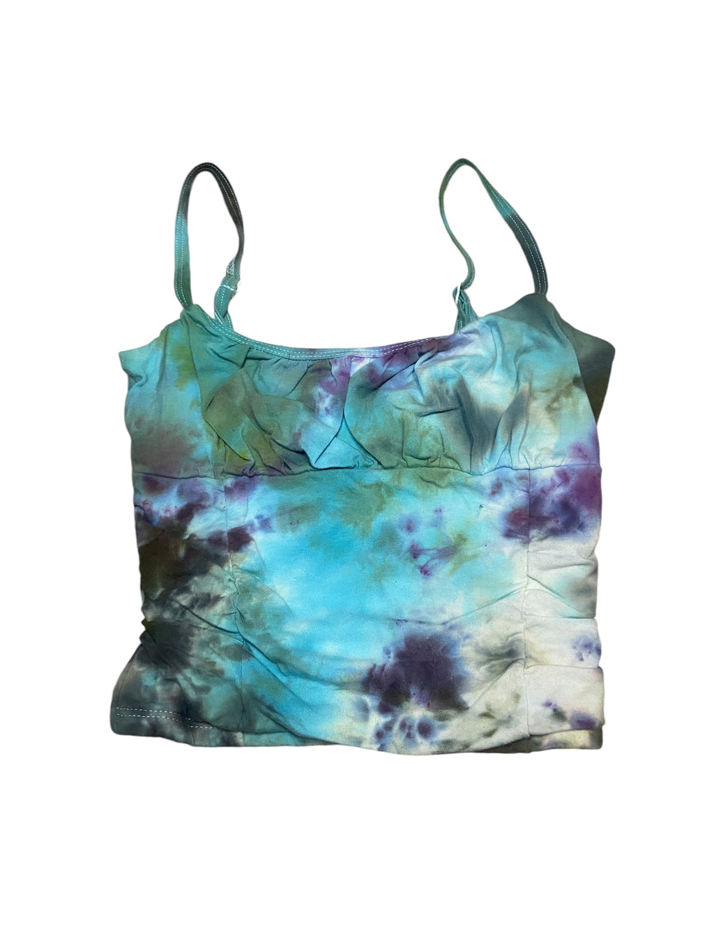 Tie Dye Crop Tank Small