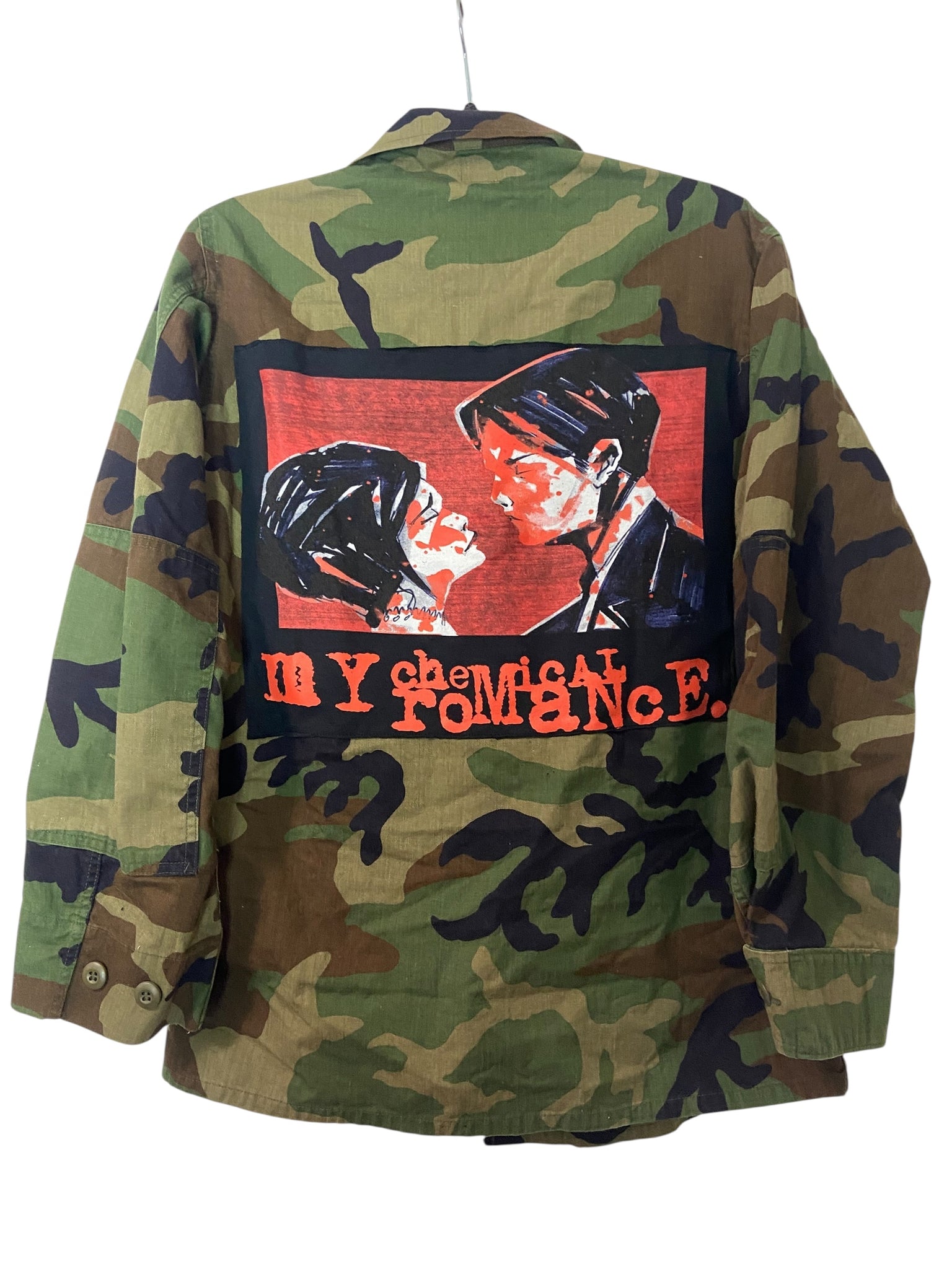 MCR Three Cheers Vintage Camo- Mens Small