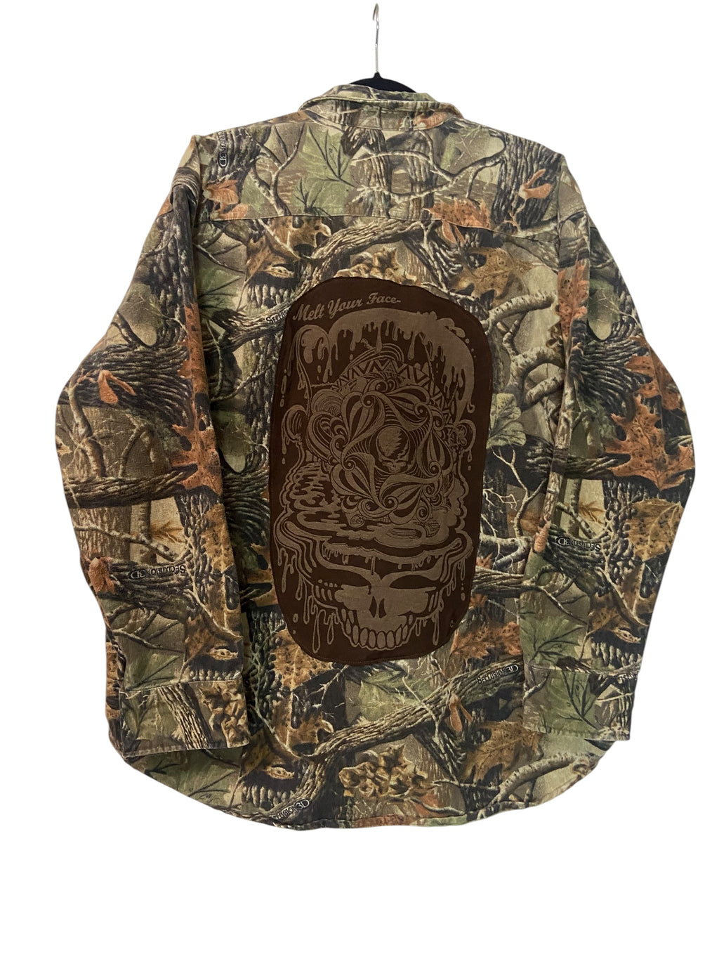 Melt Your Face Heavyweight Cotton Shirt- Mens XL