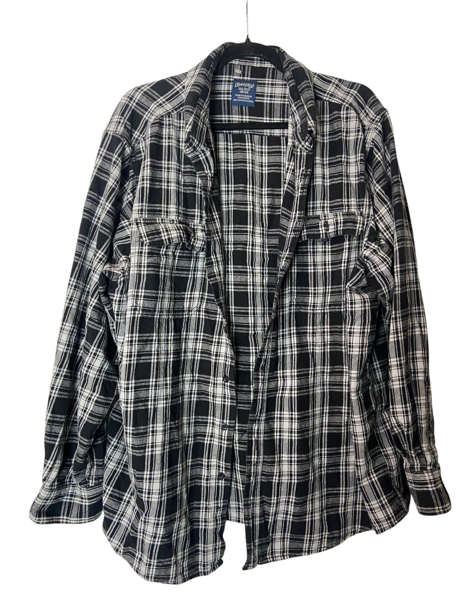 Green Day Flannel- 2Xl