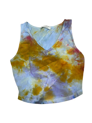 Tie Dye Crop Tank- Small