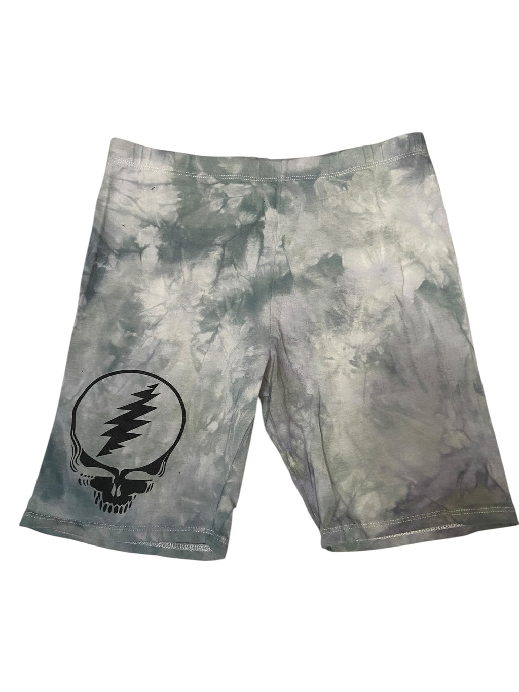 Stealie Cotton Bike Shorts- Medium