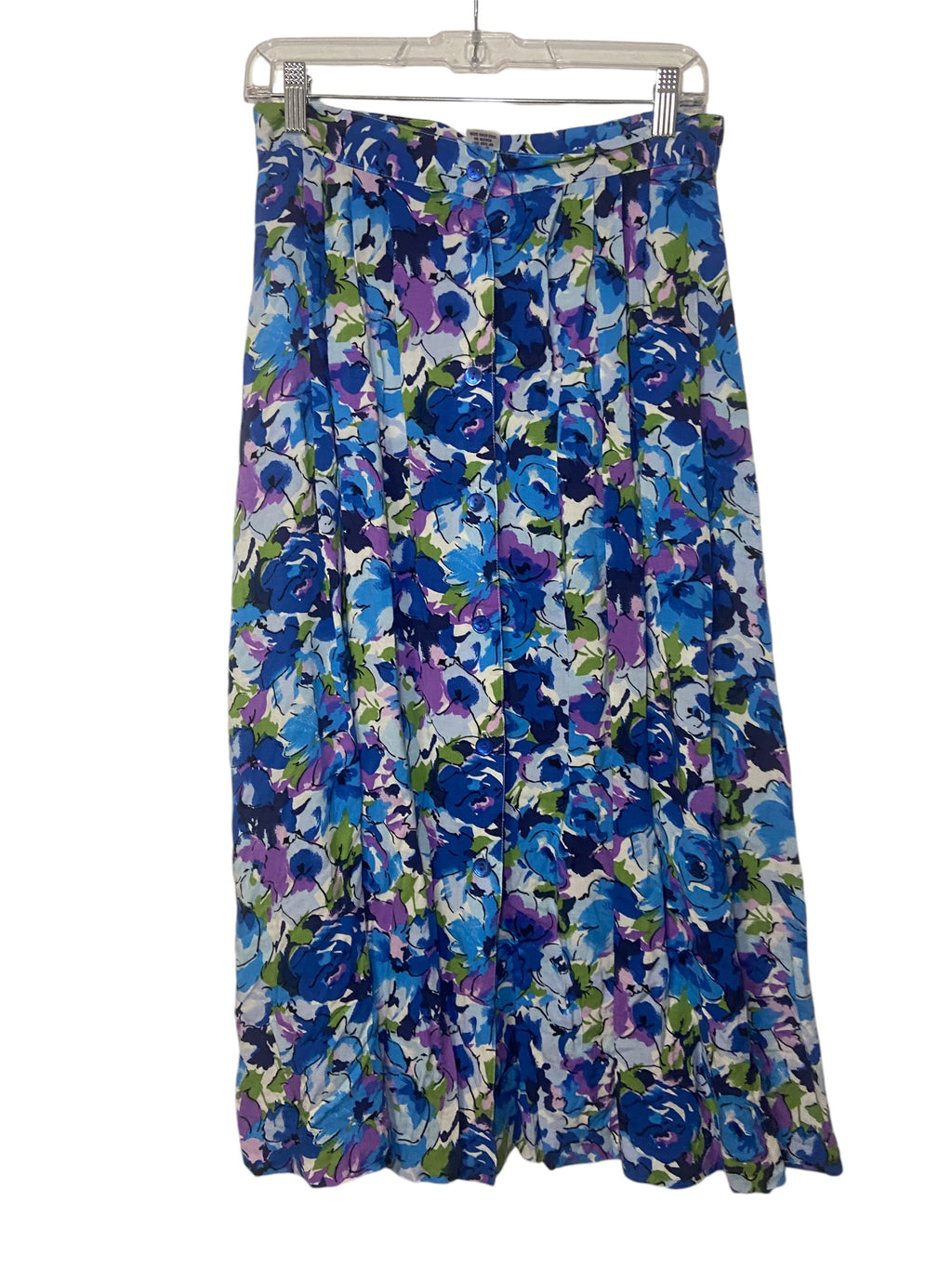 Floral Button Up Maxi Skirt (12)