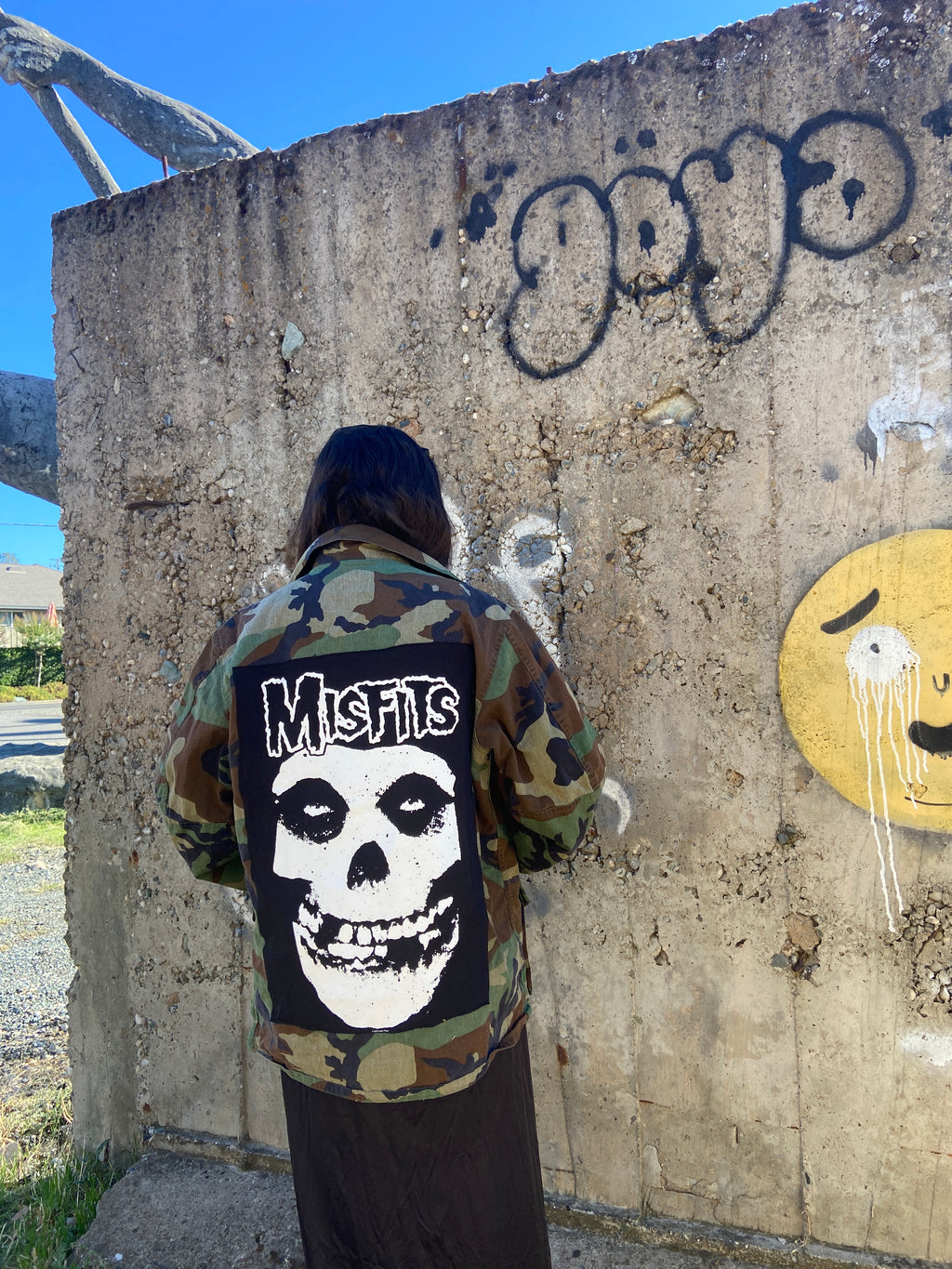 Misfits Vintage Camo Jacket - Mens Medium