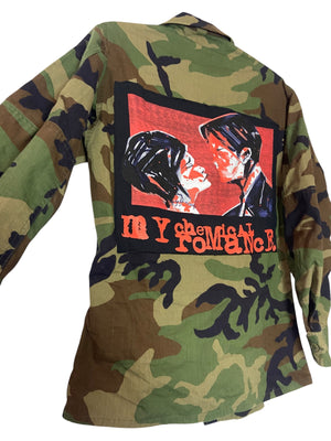 MCR Three Cheers Vintage Camo- Mens Small