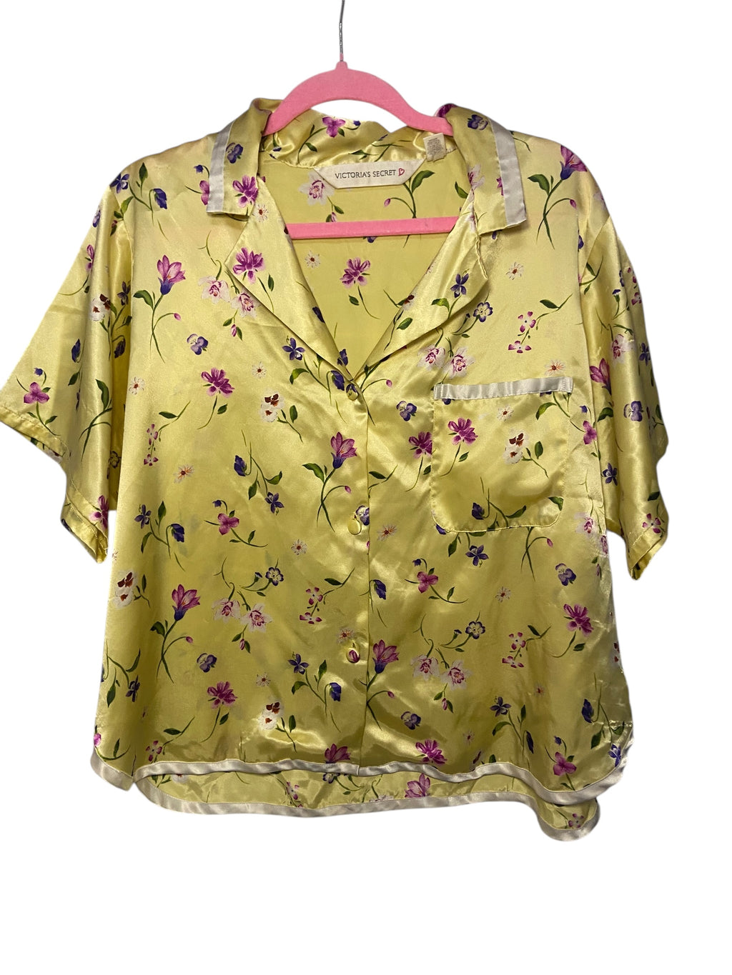 1995 Victorias Secret Pajama Top- Large