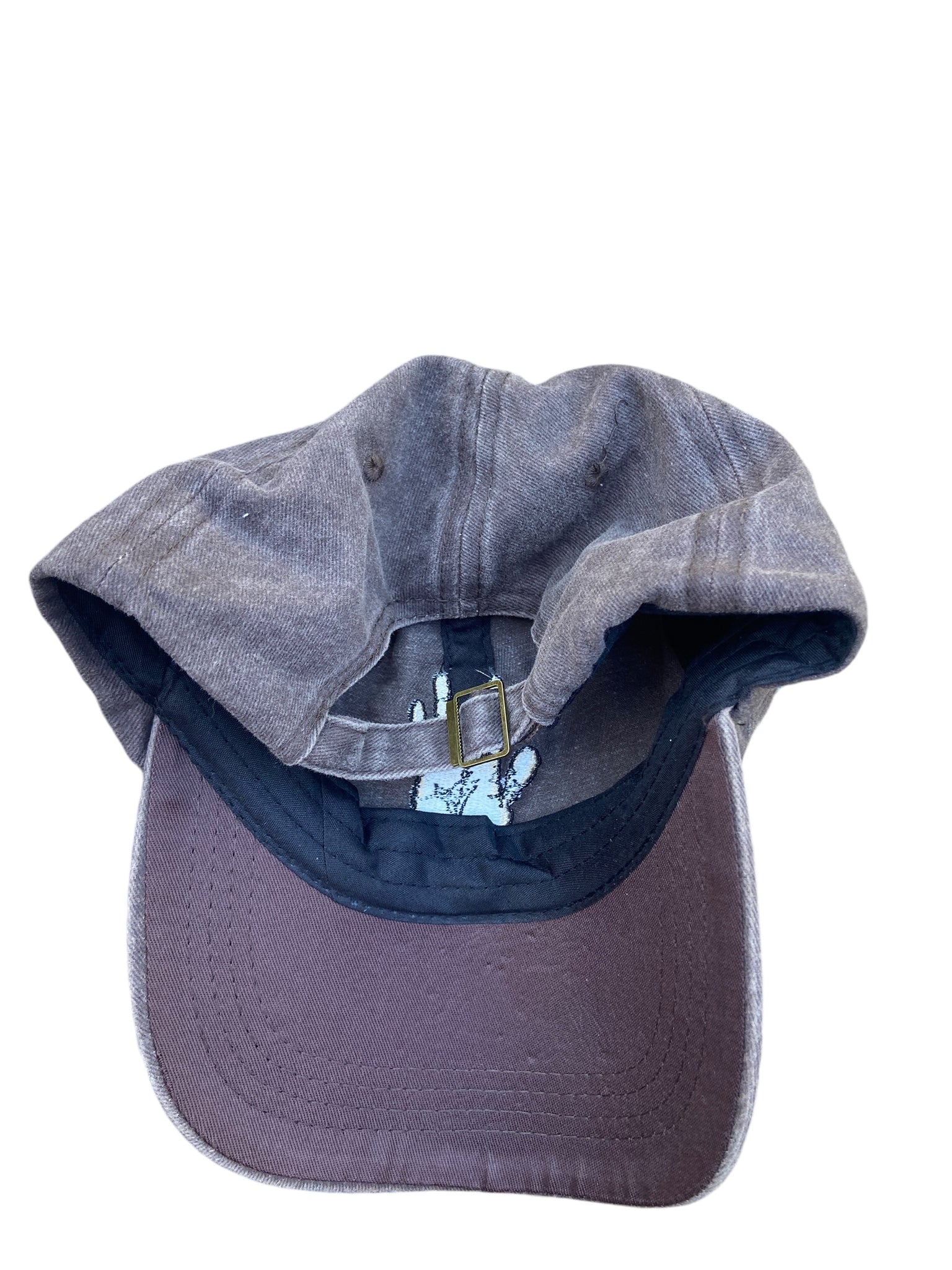 Brown Jerry Hand Dad Hat