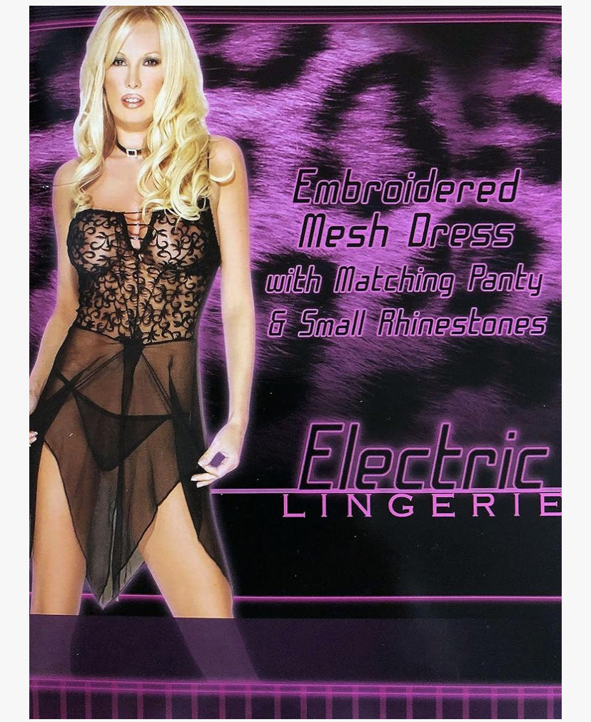 Lace and Mesh Fairy Dress w/ Matching Panty