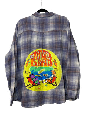 Summertime Dead Flannel- Womens Large