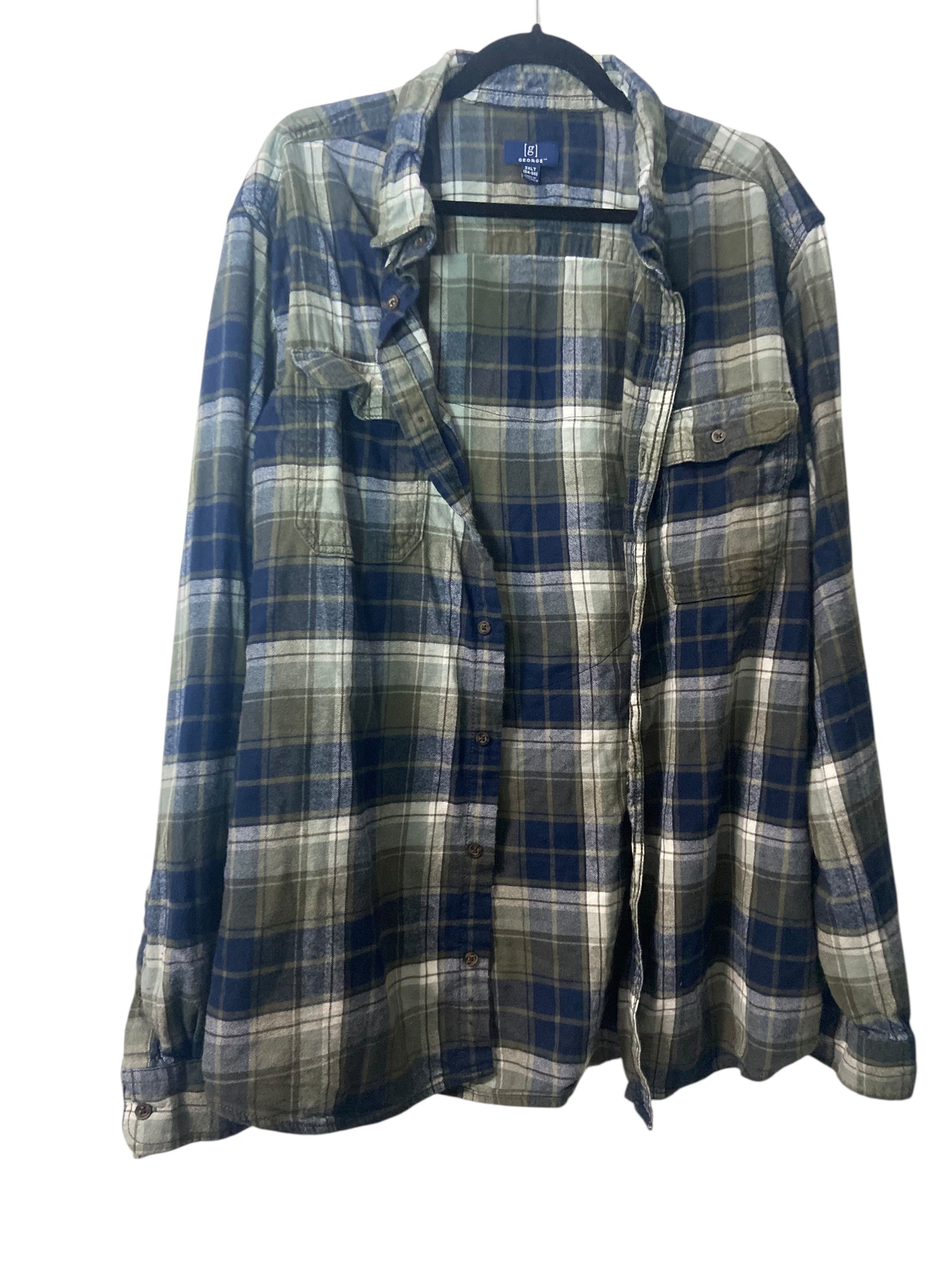 Wu Tang Dead Flannel Mens 3XL
