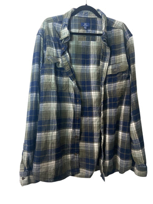 Wu Tang Dead Flannel Mens 3XL