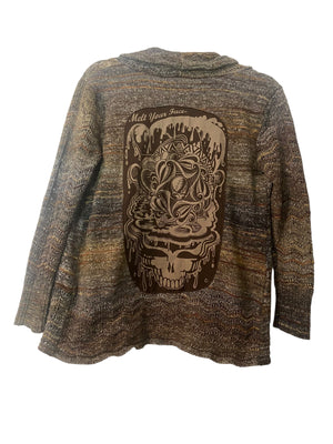 Melt Your Face Sweater- Womens Petite Small