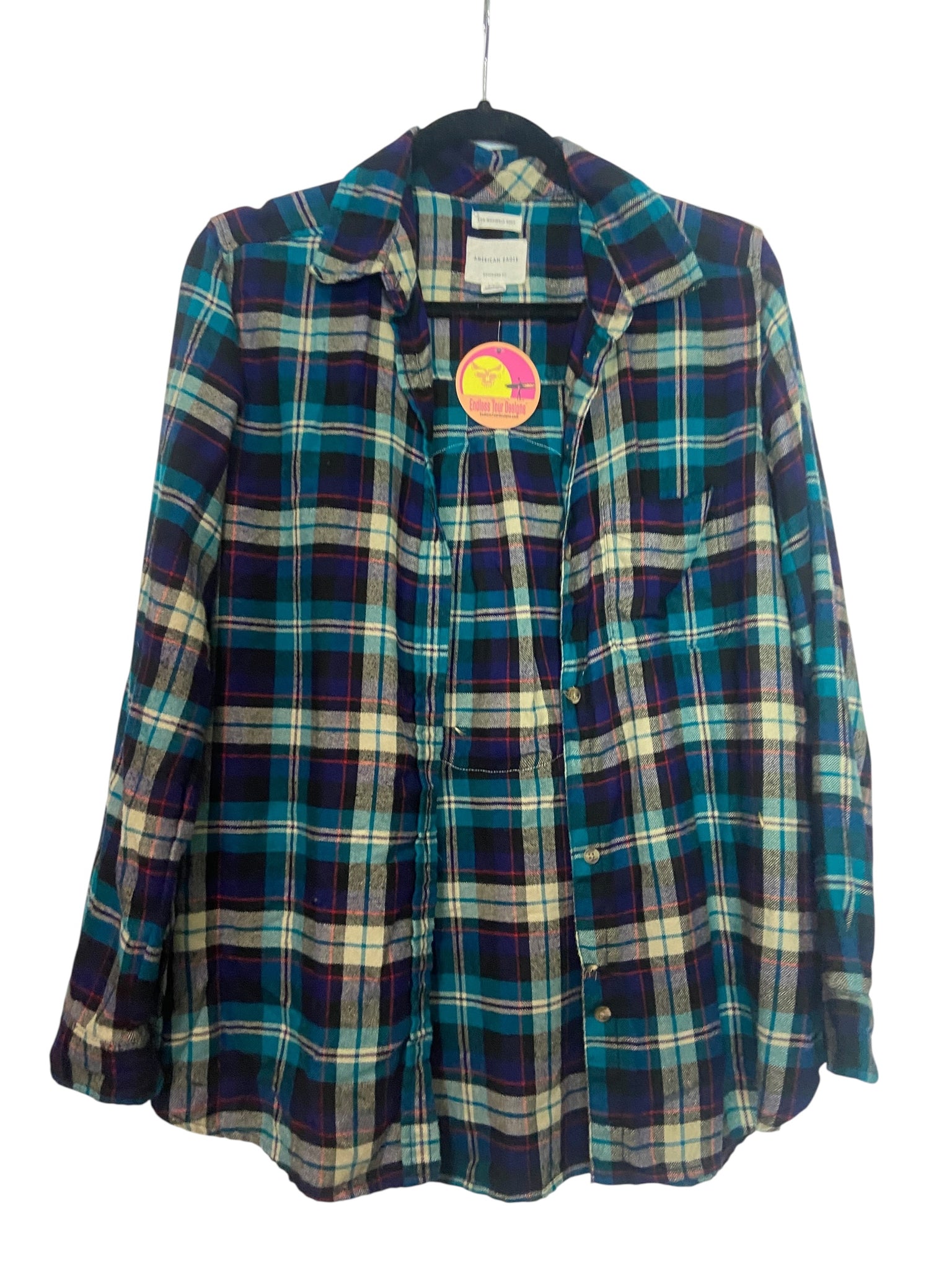 Forever Grateful Flannel- Womens Medium