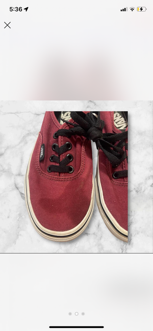 Mens 5 Womens 6.5 Vans (Read Description)