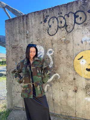 Misfits Vintage Camo Jacket - Mens Medium