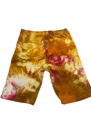 Orange Sunshine Bike Shorts- Medium