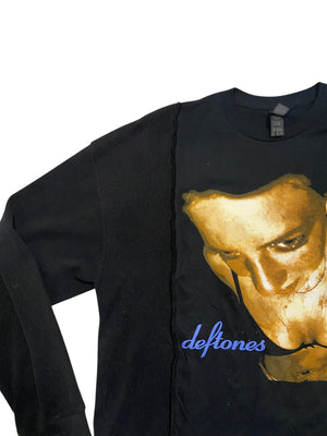 Upcycled Deftones Thermal Shirt