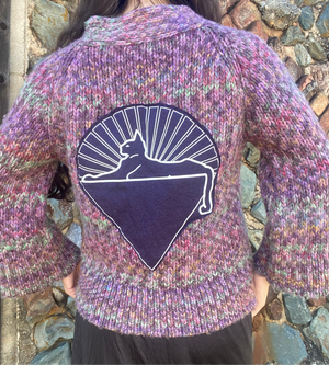 Cats Under The Stars Sweater- Large